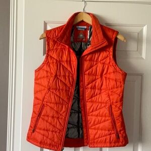 Women’s Flame Orange Columbia Quilted Vest